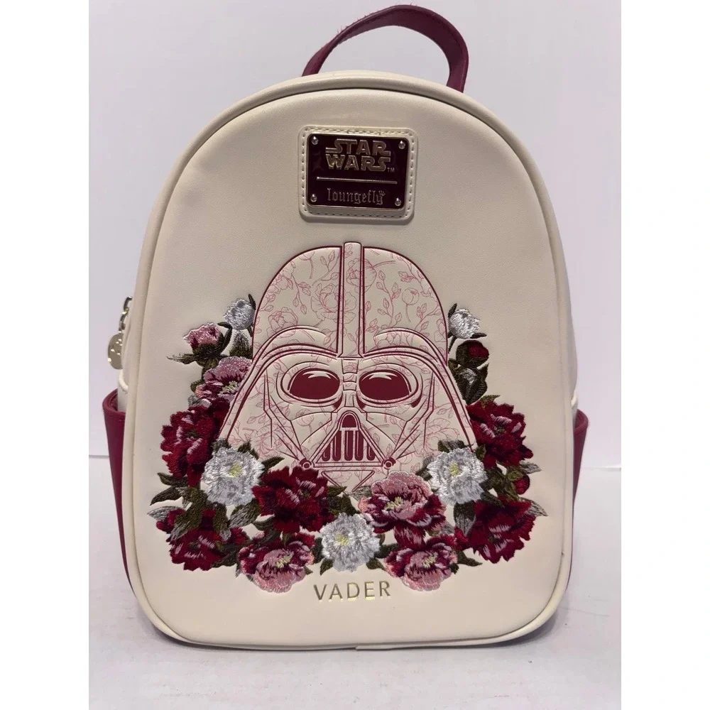 Loungefly Disney Star Wars Darth Vader Floral embroidered backpack